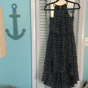 White House black market polka dot dress